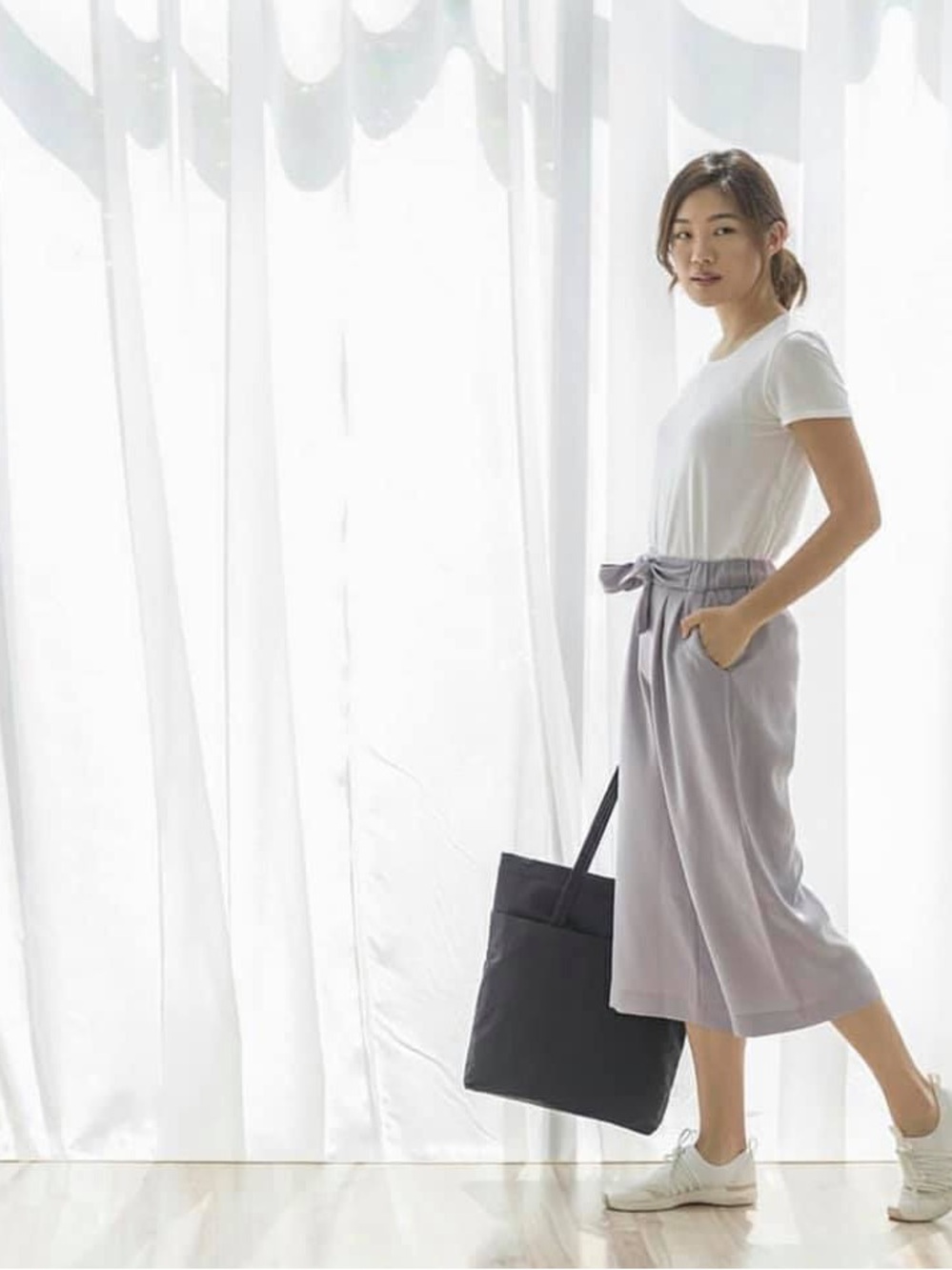 Lululemon Culottes Tie Front Pull Up Pants